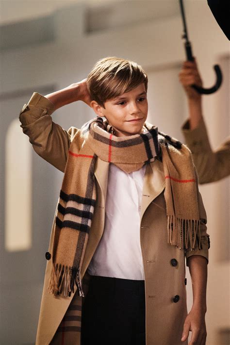 Romeo Beckham for Burberry Campaign 2014 